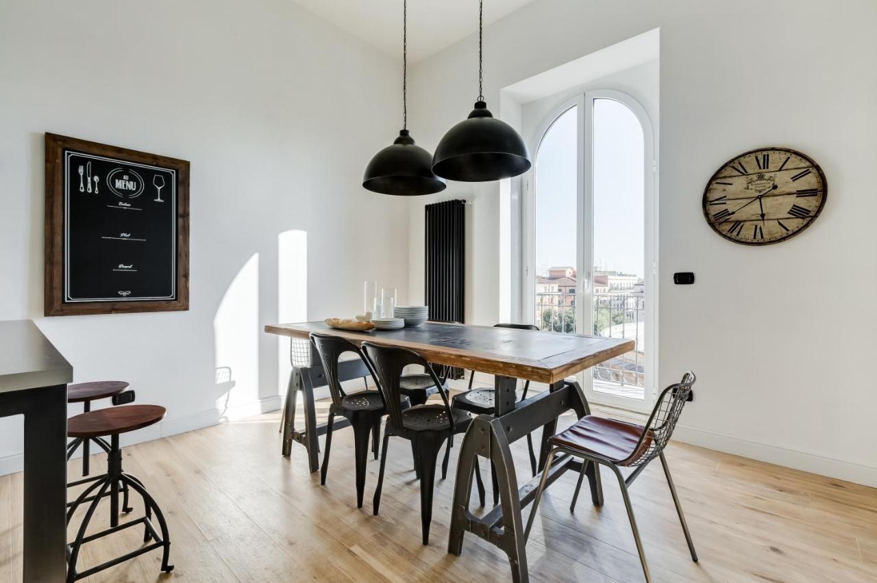 Bmga L Glam Industrial 3-Bed Apartment In Termini Рим Екстериор снимка