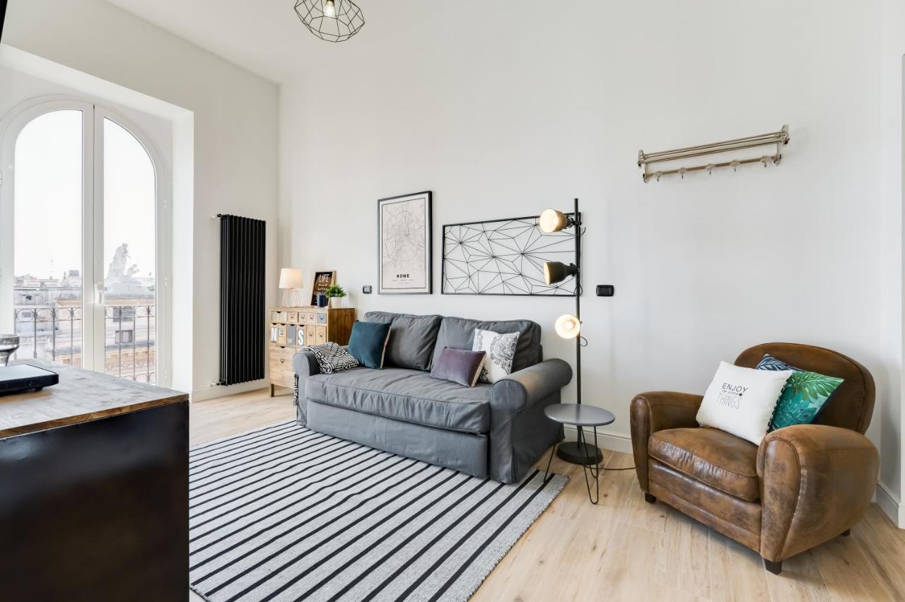 Bmga L Glam Industrial 3-Bed Apartment In Termini Рим Екстериор снимка